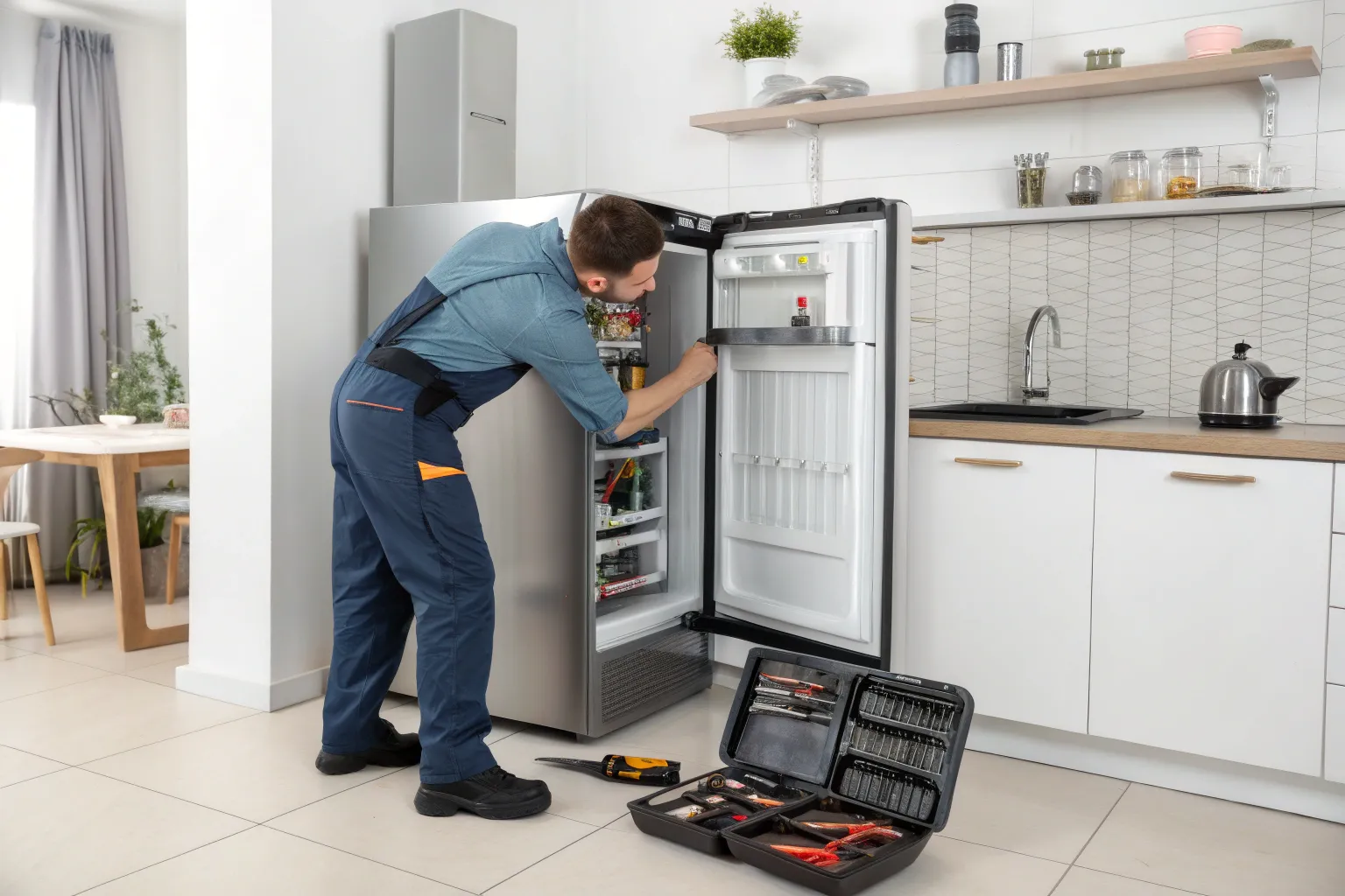 خدمات شبانه‌روزی تعمیر یخچال