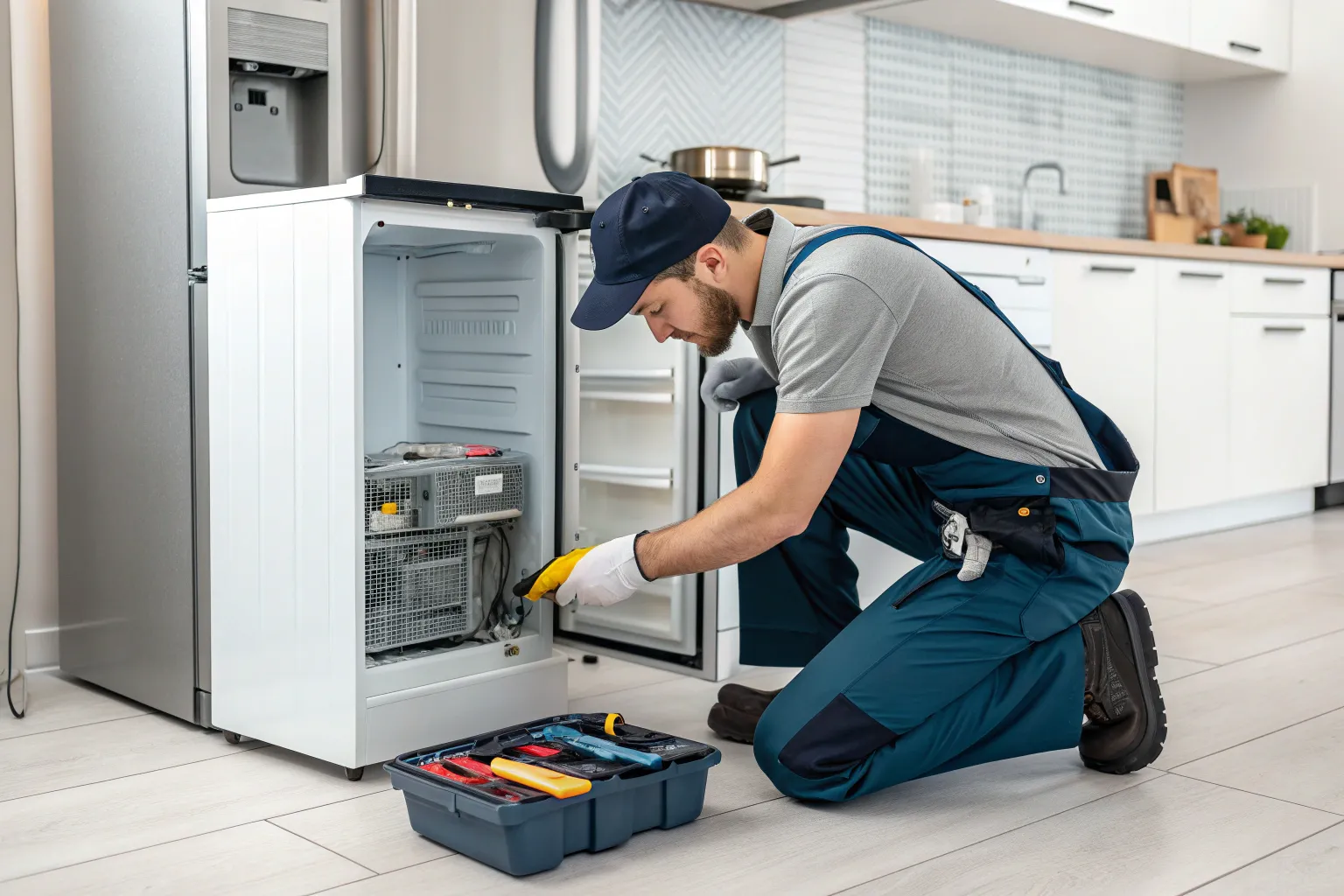 تعمیر انواع یخچال