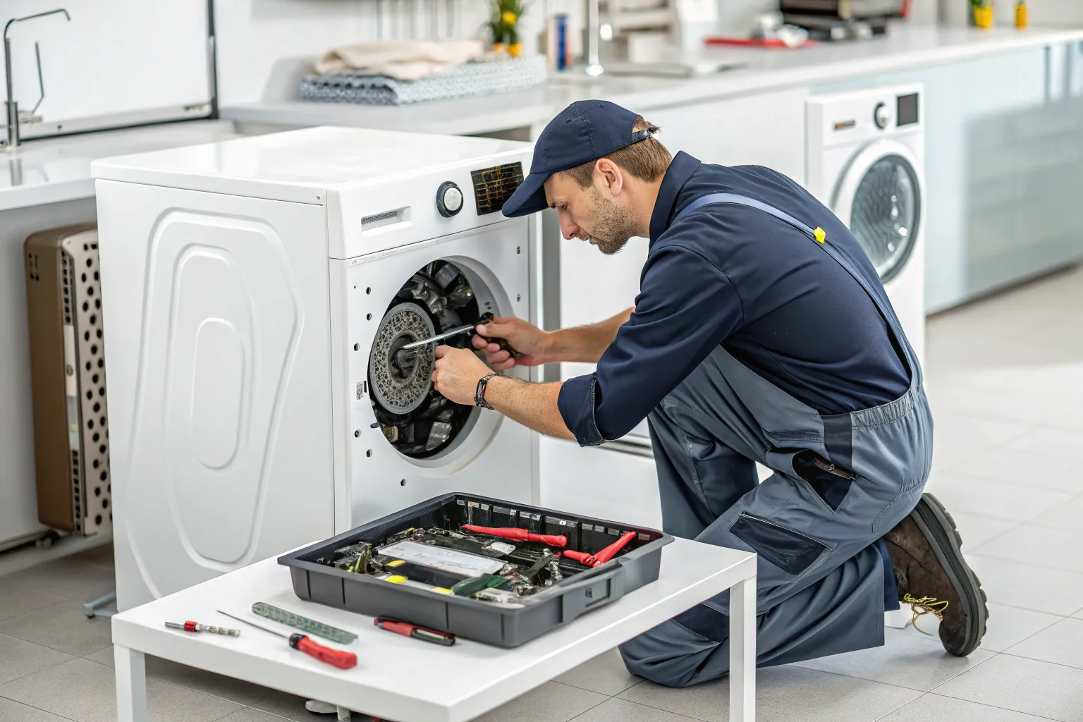 تعمیر انواع لباسشویی