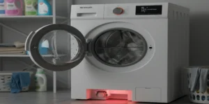 علت لرزش شدید لباسشویی در دور تند چیست؟ بررسی دلایل و ۵ راه رفع آن